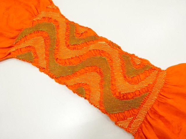 JAPANESE KIMONO / SHIBORI OBIAGE